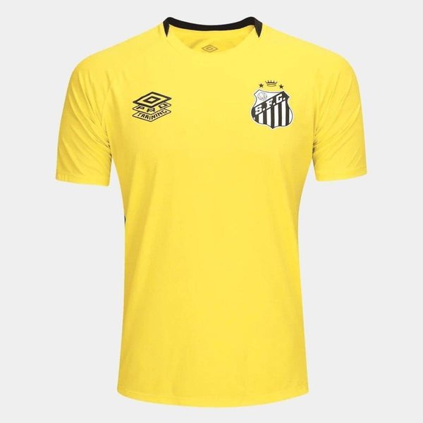 Camisa Santos Treino 25/26 Umbro Masculina - Amarelo