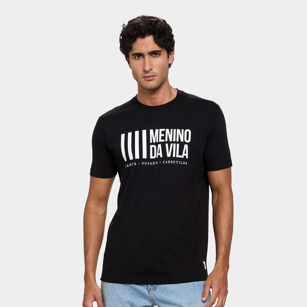 Camiseta Santos Menino Da Vila Masculina