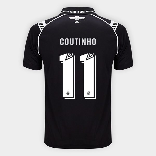 Camisa Santos III 26/27 Coutinho Nº 11 Torcedor Umbro Masculina