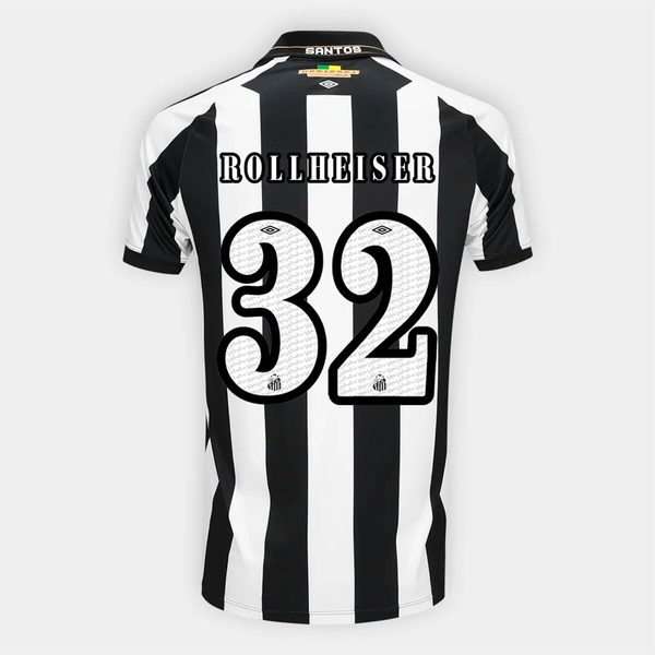 Camisa Santos II 26/27 Rollheiser Nº 32 Torcedor Umbro Masculina
