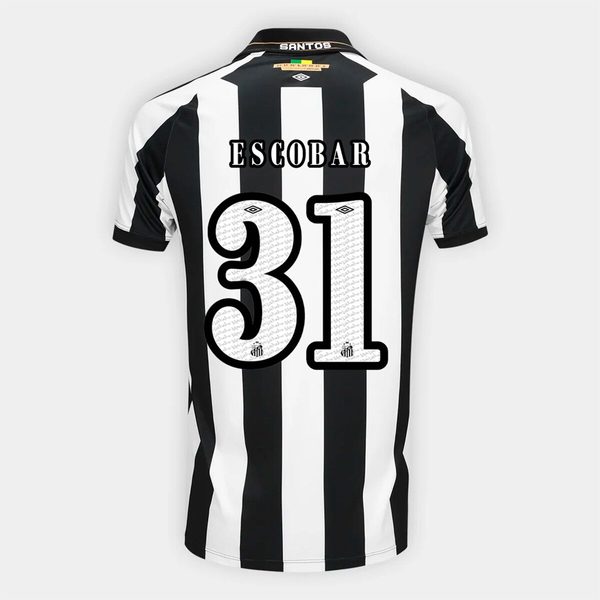 Camisa Santos II 26/27 Escobar Nº 31 Torcedor Umbro Masculina