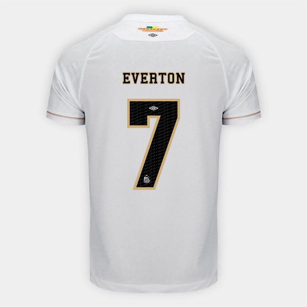 Camisa Santos I 26/27 Everton nº7 Torcedor Umbro Masculina