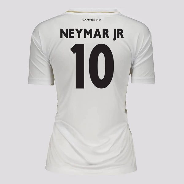 Camisa Santos Braziline Deslocar Neymar Jr 10 Feminina