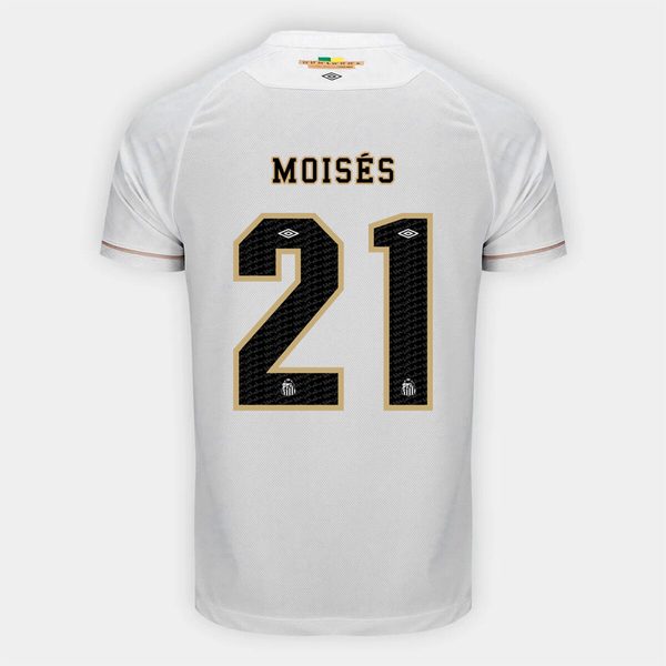 Camisa Santos I 26/27 Moisés - Nº 21 - Torcedor Umbro Masculina