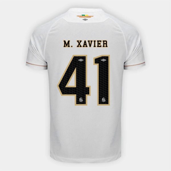 Camisa Santos I 26/27 Mateus Xavier - Nº 41 - Torcedor Umbro Masculina