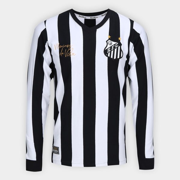 Camisa Manga Longa Santos 1978 RetrôMania Masculina
