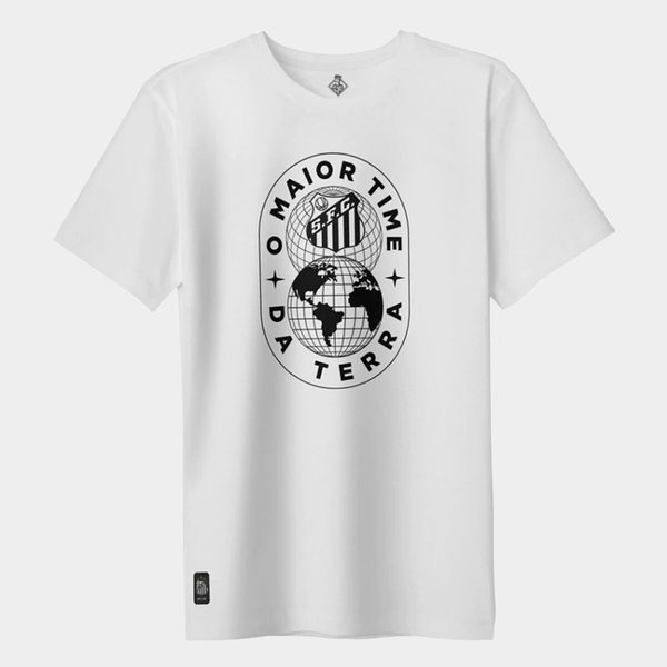 Camiseta Santos O Maior Time Da Terra Masculina