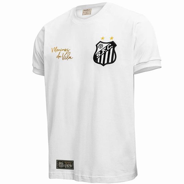Camisa Santos Retrô 1978 Meninos da Vila Masculina