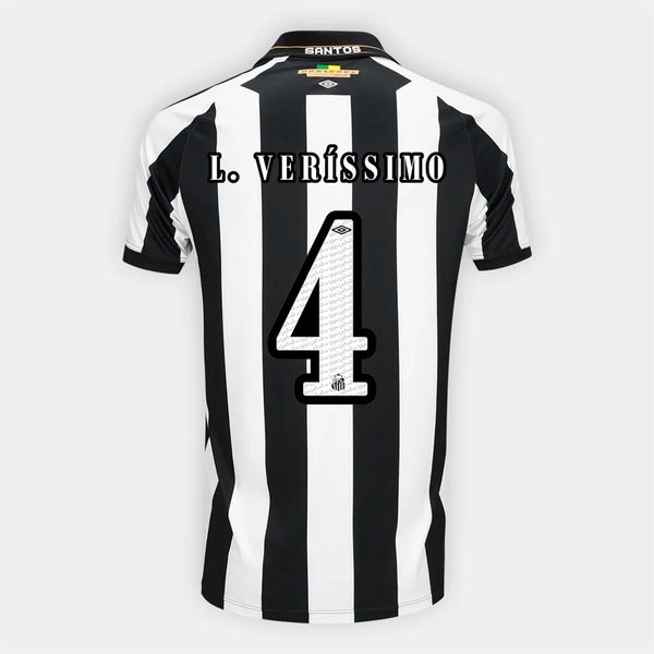 Camisa Santos II 26/27 Lucas Veríssimo Nº 4 Torcedor Umbro Masculina