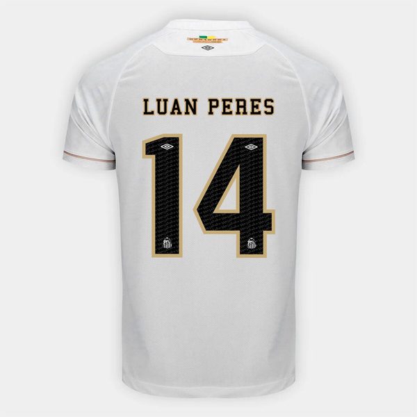 Camisa Santos I 26/27 Luan Peres - Nº 14 - Torcedor Umbro Masculina