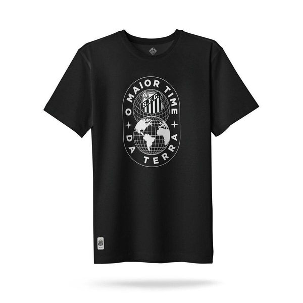 Camiseta Santos | O MAIOR TIME DA TERRA - Masculina | Zé Carretilha