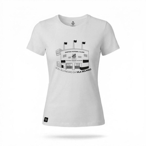 Camiseta Santos | VILA BELMIRO - Feminina | Zé Carretilha