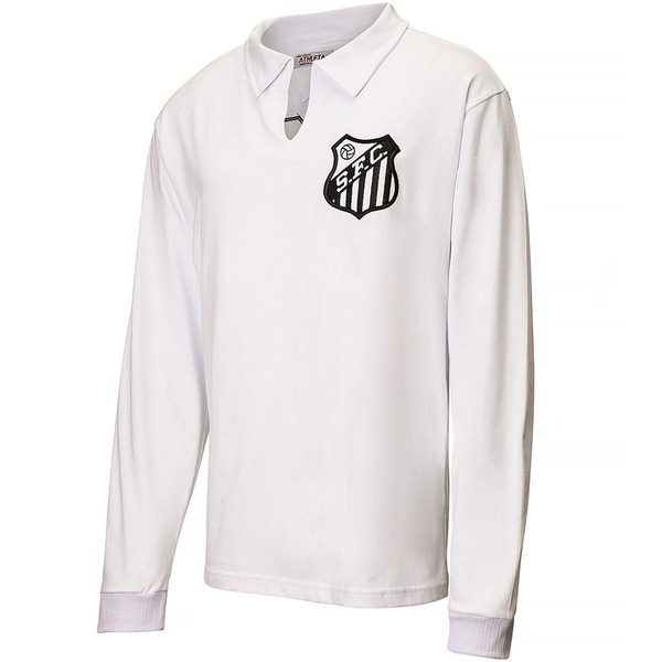 Camisa Retrô Santos 1962 Manga Longa Masculina
