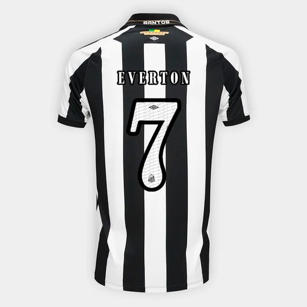 Camisa Santos II 26/27 Everton nº7 Torcedor Umbro Masculina