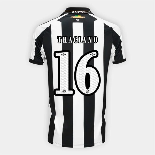 Camisa Santos II 26/27 Thaciano Nº 16 Torcedor Umbro Masculina