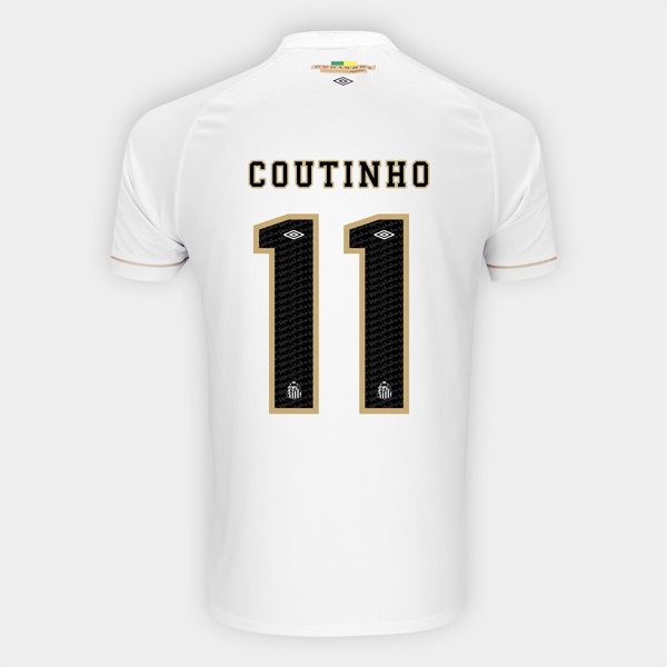 Camisa Santos I 26/27 Coutinho Nº 11 Torcedor Umbro Masculina