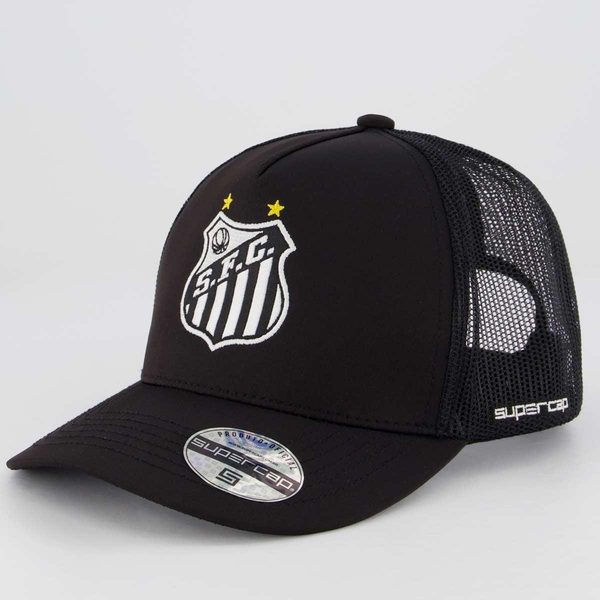 Boné Santos Trucker Preto