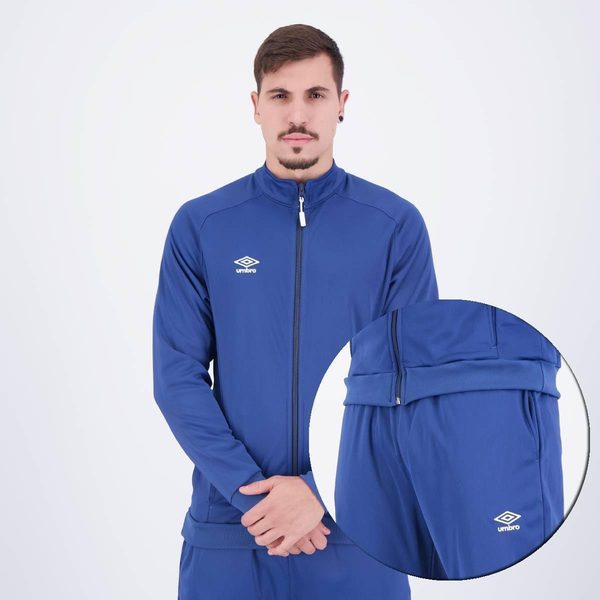 Agasalho Umbro Basic Shape II Azul