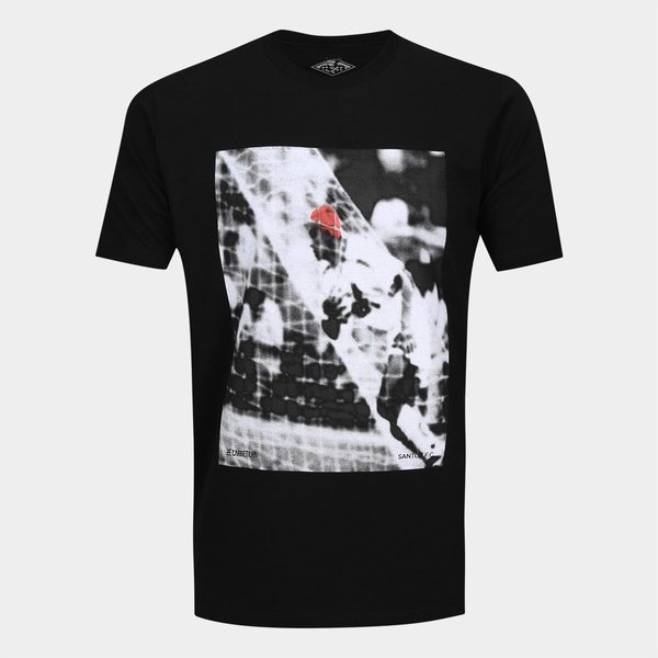Camiseta Santos Cabelo Laranja Masculina