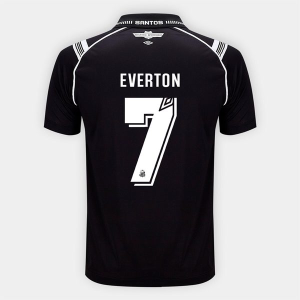 Camisa Santos III 26/27 Everton nº7 Jogador Umbro Masculina